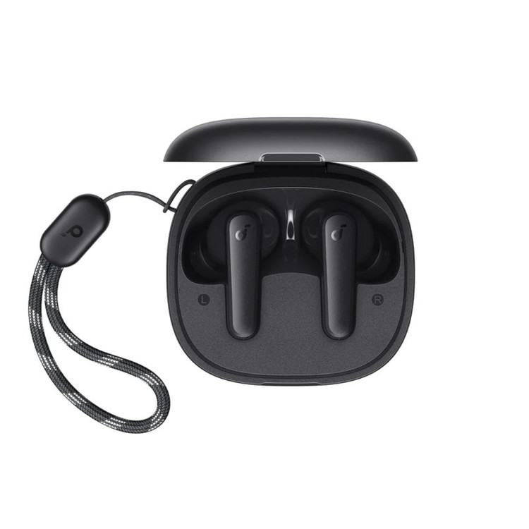 هدفون بلوتوثی انکر مدل SoundCore R50i A3949 بدون قابلیت نویز کنسلینگ، درگاه شارژ USB Type-C، دارای فناوری AI-Enhanced Calls برای کاهش نویز و بهبود مکالمات، مقاوم در برابر رطوبت و عرق