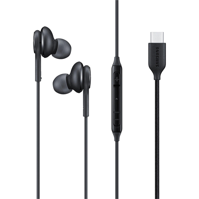 هندزفری سامسونگ مدل EO-IC100BBEGUS بدون قابلیت نویز کنسلینگ، اتصال از طریق USB Type-C، دارای میکروفون