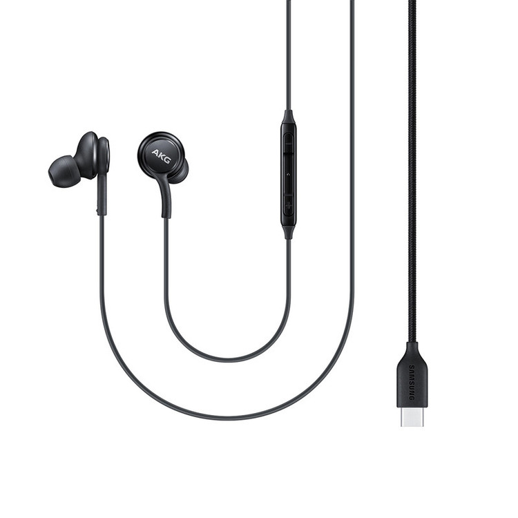 هندزفری سامسونگ مدل EO-IC100BBEGUS بدون قابلیت نویز کنسلینگ، اتصال از طریق USB Type-C، دارای میکروفون